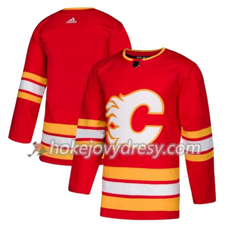 Pánské Hokejový Dres Calgary Flames Blank Alternate 2018-2019 Adidas Authentic